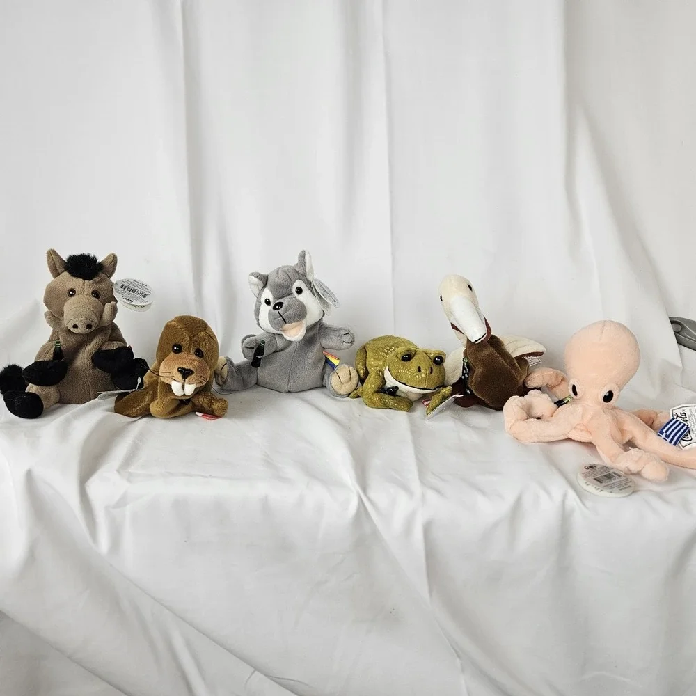Lot of 6 Coca-Cola Plush‎ Animals